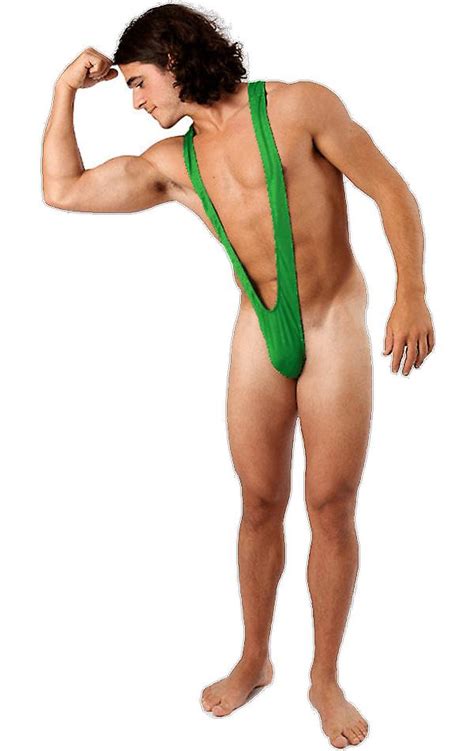 Men borat mankini beach swimming swimwear suspender thong underwear bodysuit. Mens Borat Green Mankini Thong Novelty Stag Night Fancy ...