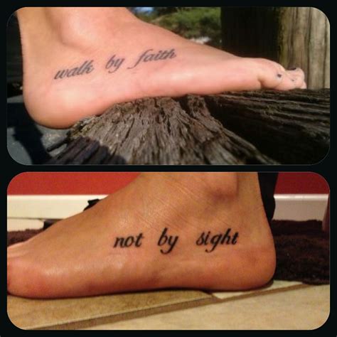 See more ideas about tattoos, cross tattoo, rosary tattoo. Walk by faith not by sight | Tattoo quotes, Tattoos and ...
