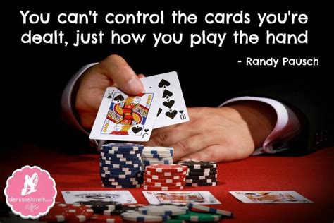 If you play your cards right. You Can't Control the Cards You're Dealt | Cards, Play your cards right, Motivational pictures