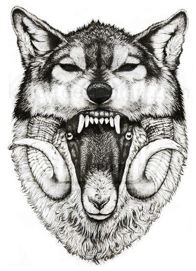 Learn to draw a wolf in a simple and interactive way! wolf tattoo on Tumblr