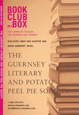 Guernsey literary & potato peel pie society author: Book Club Questions For The Guernsey Literary : The ...