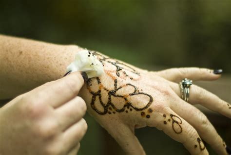 This will open your skin pores, which will allow the henna ink to be removed easier. Flashback: Henna Tattoos | Make: | MAKE: Craft