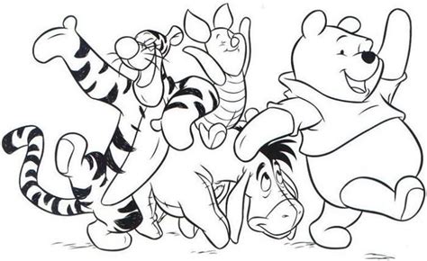 Kanga and roo are collecting easter eggs. Winnie The Pooh And Friends Coloring Pages (With images ...