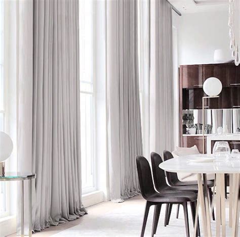 Two (2) curtain panels, each measuring 54 wide x 108 long, velvet drapes are offered in todays trend colors, creating a rich and luxurious look, 8 matte silver grommets per panel; Mist Grey Luxury Matt Velvet Curtains / Custom Made ...