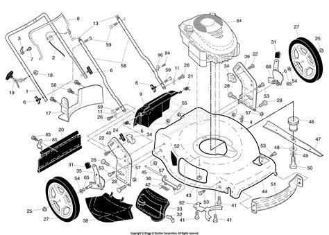 Murray 46 inch cut lawn tractor 46562x8a ereplacementparts com. Murray 22S68H30 - 96147002000, 22" Murray Walk Behind ...