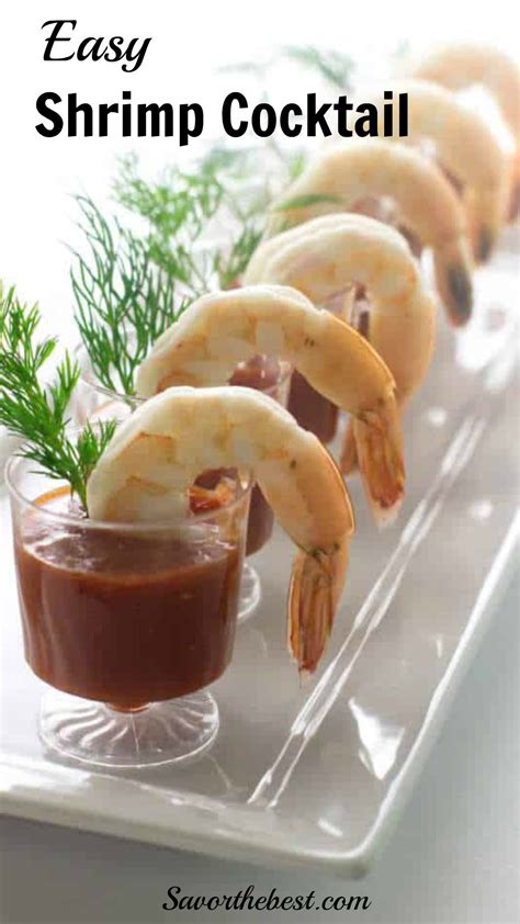 Shrimp precooked, deveined, tails on. Individual Shrimp Cocktail Presentations - The shrimp cocktail presentation is really ...