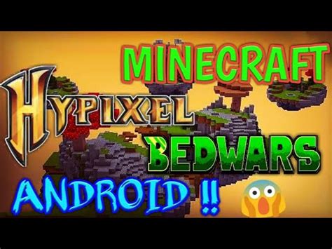 Sign up for the minecraft: HOW TO GET HYPIXEL BEDWARS SERVER IN MINECRAFT POCKET ...