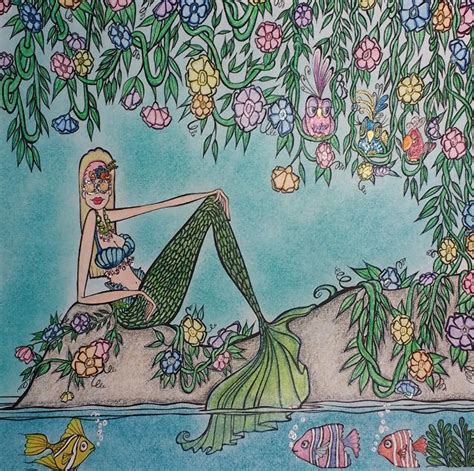 You can turn into a coloring page any drawing, image or photo (that you found on the internet or that you have drawn and scanned). Zendoodle Coloring Presents Mermaids in Paradise: An ...