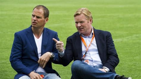 The former defender had an illustrious playing career with ajax and barcelona, winning six league titles, the uefa champions league, uefa cup and uefa super cup between 1988 and 1999. Frank de Boer: 'Koeman verdient aanbieding Barça ...