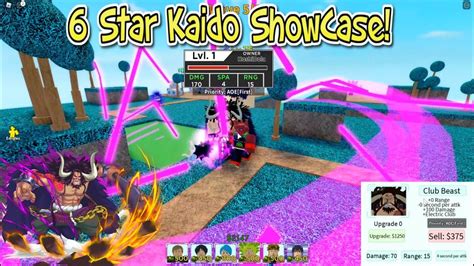 Find discord servers tagged with. Kaido 6 Star Showcase All Star Tower Defense - YouTube