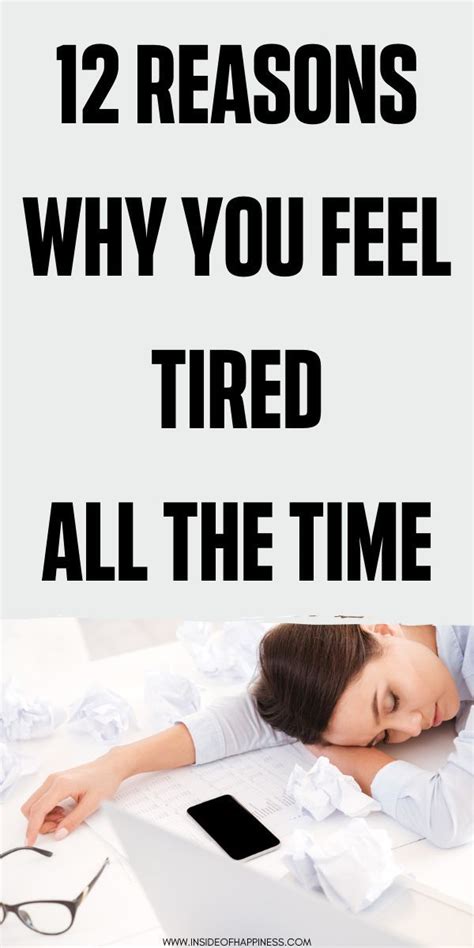 The most common reason behind feeling sleepy all the time is adrenal fatigue. 12 Reasons Why You Feel Tired All The Time and How To Fix ...
