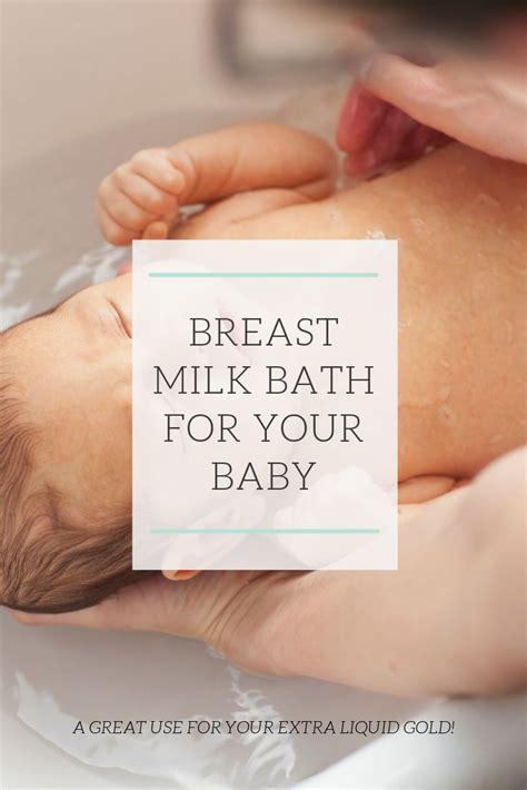 Many new moms are surprised to find out that there are other uses for breast milk beyond simply feeding their baby. How to Make a Milk Baby Bath + All the Benefits (With ...