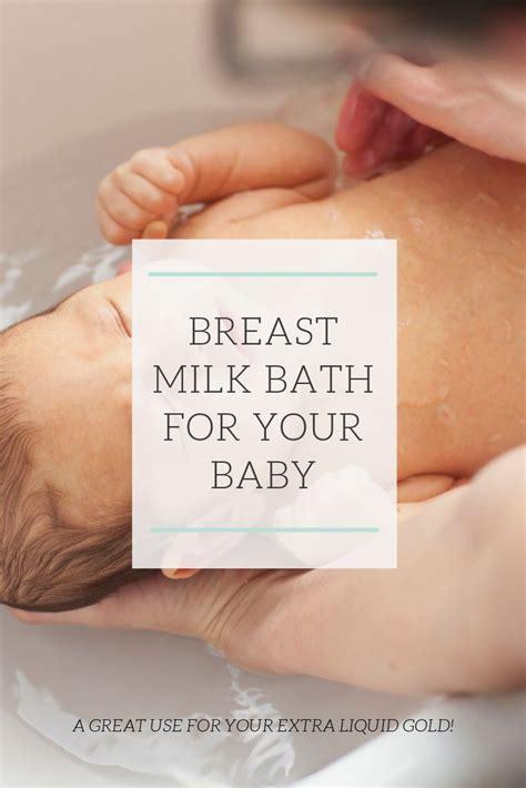 A breast milk bath recipe requires warm water, 180 to 300 ml of breast milk and a baby bathtub. How to Make a Milk Baby Bath + All the Benefits (With ...