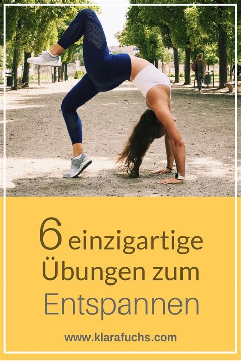 Gar kein problem, trainierst du halt einfach zuhause! 6 Entspannungsübungen für Zuhause - Klara Fuchs ...