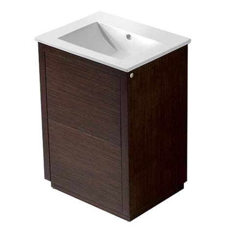 High design for every home is vigo's slogan, and they truly live up to it. Vigo 24" Saba Single Bathroom Vanity - Wenge | Free ...