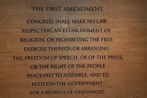 Learn vocabulary, terms and more with flashcards, games and other study tools. The First Amendment | Congress shall make no law ...