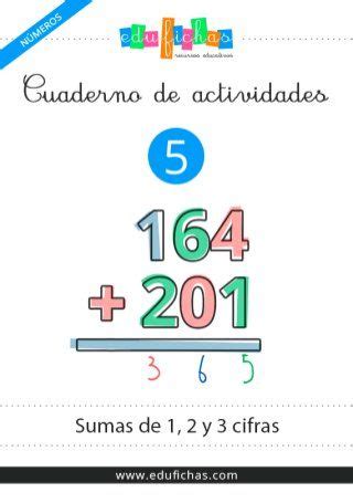 Genes de sumas para primer grad para imprimir gratis. CUADERNO_SUMAS | First grade math worksheets, Studying ...