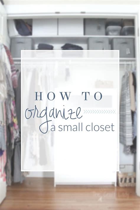 Maybe you would like to learn more about one of these? Small Closet Organizing 101 - The Crazy Craft Lady