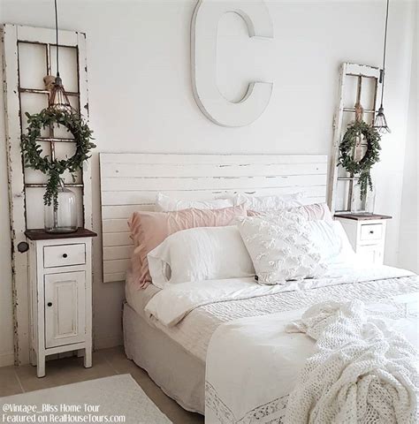 Design ideas for a large contemporary master bedroom in melbourne with grey walls, ceramic floors, no fireplace and grey floor. Vintage French Farmhouse - Australia | Farmhouse bedroom ...