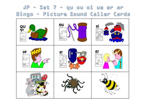 Perfect for differentiation, assessment or seat work. Jolly Phonics Bingo Set 1 to 7 by SaintAnnes - Teaching ...