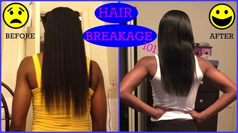 It can also be caused by excessive heat usage without proper heat protection. Hair breakage 101 - YouTube