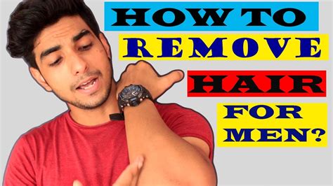 Most men examine the mirror frequently for signs that their hair is no longer the crowning glory that it once was, and the first signs of hair loss sends many. HOW to remove UNWANTED hair for men | hair removal ...