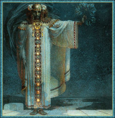 Libuše , libussa, libushe or, historically lubossa, is a legendary ancestor of the přemyslid dynasty and the czech people as a whole. BEAUTIFUL PAINTINGS: Karel Vitezlav MASEK The Prophetess ...