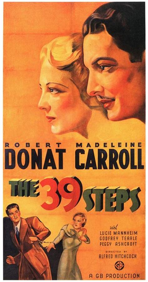 The 39 steps is a 1935 british thriller film directed by alfred hitchcock. The 39 Steps Movie Poster (#2 of 3) - IMP Awards
