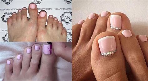 Uñas marineras paso a paso. Ideas para pedicura en 2017