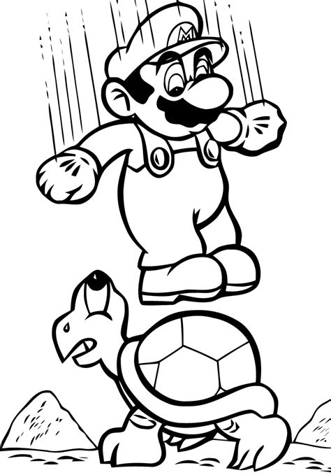 I see your true colors! mario bros coloring page | Coloring Pages | Pinterest ...