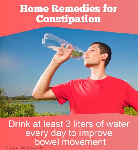 One of the first things you should do is to consume more fiber. Home Remedy Tips to Treat Constipation