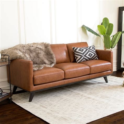 By surrounding your leather furniture with rugs, tables, lamps, and accessories that don't necessarily blend with the shade of the leather you are creating a room that is both interesting and fun. Overstock.com: Online Shopping - Bedding, Furniture ...