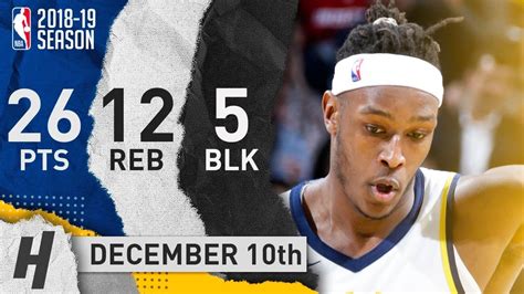 The most exciting nba stream games are avaliable for free at nbafullmatch.com in hd. Myles Turner Full Highlights Pacers vs Wizards 2018.12.10 ...