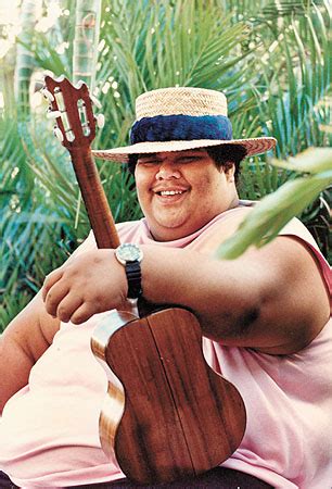 Israel ka`ano`i kamakawiwo`ole was born on this day in 1959 in a suburb of honolulu, hawai`i and raised in a native islander family with a shared love of hawaiian music. Israel Kamakawiwoʻole