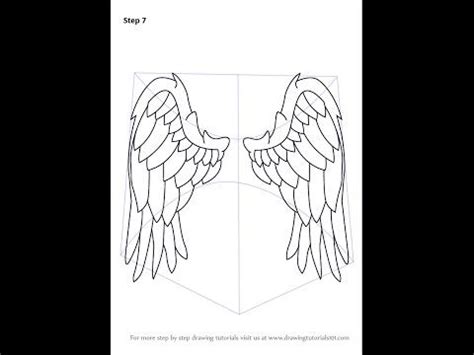 Inventory of different greek vases. How to draw Angel Wings - YouTube | Angel drawing, Angel ...