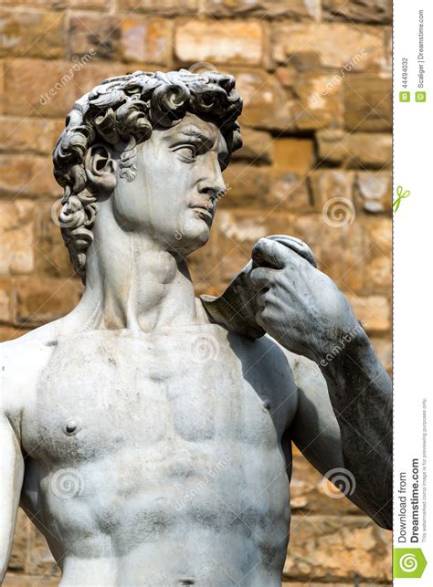 There is a copy of the statue standing in palazzo della signoria , but the boy himself is a walk away, and attracts visitors at the same sort of level as the uffizi does. Statue Of Michelangelo's David In Front Of The Palazzo ...