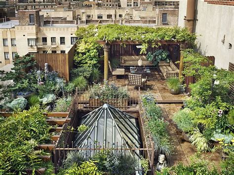 Wayfair) it's surprising how you can create a private zone without building an actual fort around your entire garden. Terrace Gardens of New York City | My Decorative