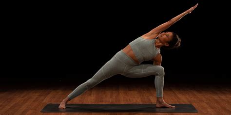 Posed , pos·ing , pos·es v. How to Do Extended Side Angle Pose | Utthita ...