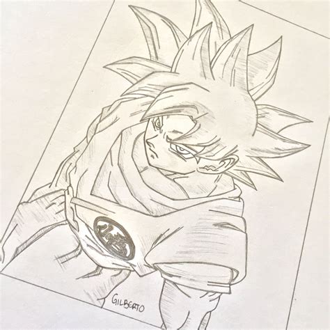 Al darse cuenta de que en el universo aún hay personas extremadamente fuertes,. Migatte no gokui #dragonballsuper #goku | Fotos preto e branco, Desenho, Desenhos