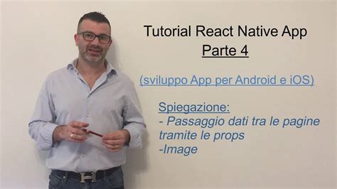 Run a react native app. REACT NATIVE APP Tutorial - ITA - PARTE 4 - YouTube