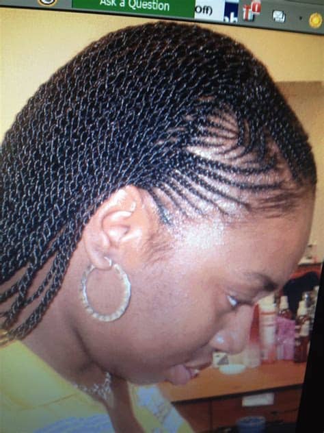 I really love having braids. Cornrows Senegalese twists - Yelp