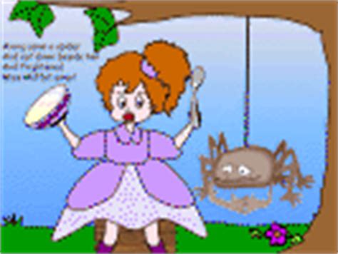 Little miss muffet nursery rhyme. Little Miss Muffet Coloring Pages