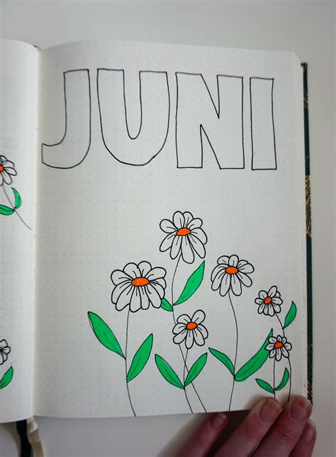 Ik heb mijn journal vorige maand goed gebruikt! Bullet Journal Juni in 2020 | Bullet journal ideeën ...