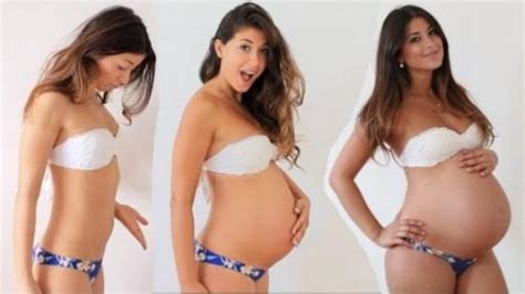 Teen years are full of joy and fuck. 13 Immagini della trasformazione del corpo in gravidanza ...
