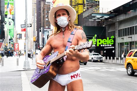 Now the apps are offering new. The Naked Cowboy Won't Let COVID-19 Derail His 20-Year ...