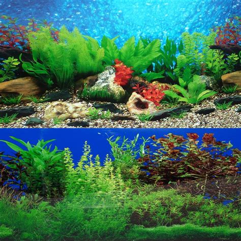 I'd reply that they're actually air pumps or water pumps. 20 x 48 Fish Tank Background 2 Sided River Bed & Lake ...