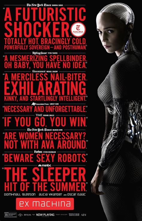 There are also three new posters Ex Machina (#8 of 8): Extra Large Movie Poster Image - IMP ...