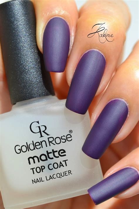 4.4 out of 5 stars. Kakine Nail Art: GOLDEN ROSE Matte Top Coat