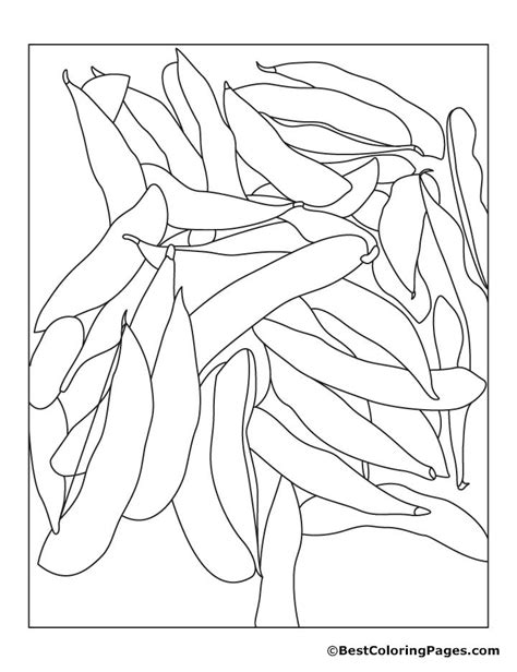 Free green beans coloring page free download free clip art. Green Beans Coloring Page, Free - Coloring Home