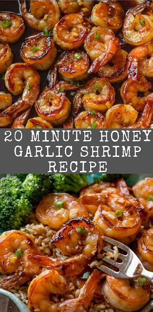 Creamy tuscan garlic shrimp the perfect easy dinner. 20 Minute Honey Garlic Shrimp | Recipe in 2020 | Shrimp ...